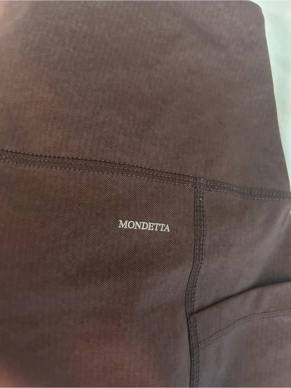 Mondetta Brown High-Rise Leggings size large - Picture 3 of 3